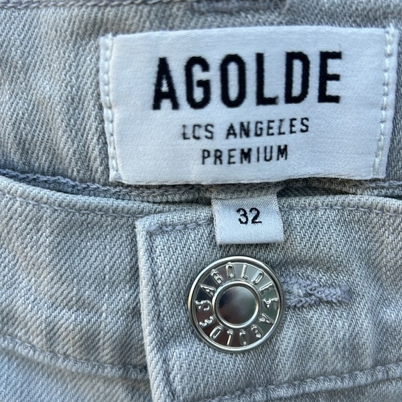AGOLDE Mid-Rise Slim Fit Jeans Size 32 - Picture 4 of 6